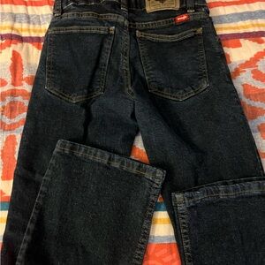 2 PR WRANGLERS BOYS DENIM JEANS Relaxed Size 12